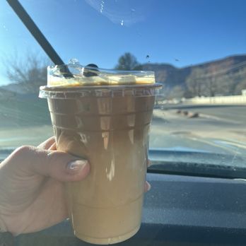 Snake Oil Coffee Company - salted caramel latte with extra shot of espresso - Coffee & Tea Near Me - Moab, Utah Snake Oil Coffee Company - salted caramel latte with extra shot of espresso - Coffee & Tea Near Me - Moab, Utah