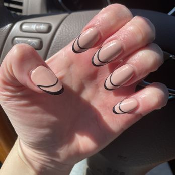 VS Nails and Spa - Acrylic set/fill. Love how they turned out. - Nail Salons Near Me - Austin, Texas