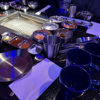 O2 K-BBQ - Need to request mugs for hot water - Korean Near Me - Exton, Pennsylvania