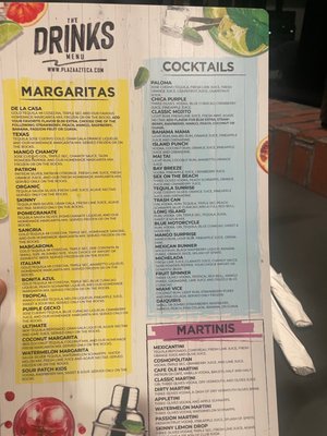 Menu photo 3 Plaza Azteca Elizabeth City, NC