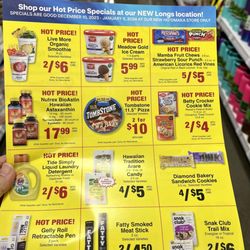 Longs Drugs - Current sale