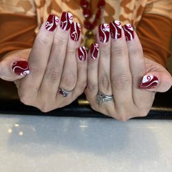 Top Nail Spa - Cool nail design for Fall.