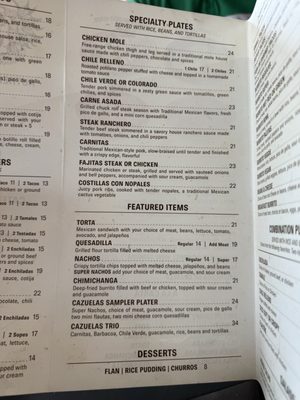 Menu photo 4 Las Cazuelas San Jose, CA Menu photo 4 Las Cazuelas San Jose, CA