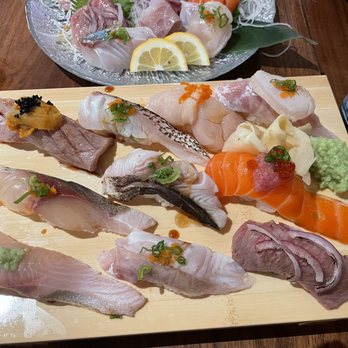 Amami Sushi - 10 piece nigiri - Sushi Bars Near Me - Napa, California Amami Sushi - 10 piece nigiri - Sushi Bars Near Me - Napa, California