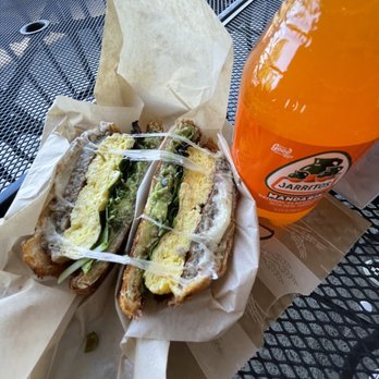 Solano Baking - DELIXE BREAKFAST CROISSANT CALIENTE' Egg, Sausage, Pepper Jack, Jalapeño, Avocado , Lettuce - Donuts Near Me - Dixon, California Solano Baking - DELIXE BREAKFAST CROISSANT CALIENTE' Egg, Sausage, Pepper Jack, Jalapeño, Avocado , Lettuce - Donuts Near Me - Dixon, California
