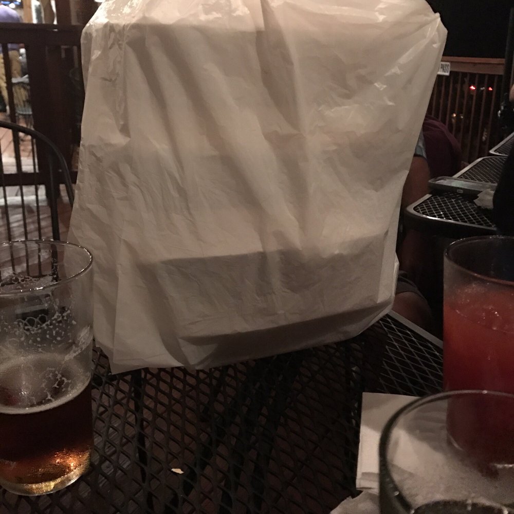 Moose's LZ - This was how we received food, that we waited 2 hours for.....it was to be eaten at the restaurant?! - New American Near Me - Jonestown, Pennsylvania