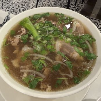 Pho Lovers 4 - Rice Noodle Soup with Rare Beef & Tendon (small) - Vietnamese Near Me - Rowland Heights, California Pho Lovers 4 - Rice Noodle Soup with Rare Beef & Tendon (small) - Vietnamese Near Me - Rowland Heights, California