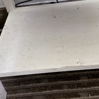 Baymont by Wyndham Provo River - Bottom shelf of the night stand heavy with dust and stains of some kind. - Hotels Near Me - Provo, Utah