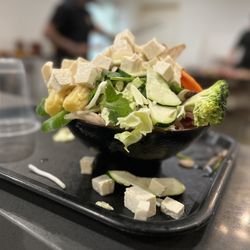 Great Khan's Mongolian Grill Carlsbad - Bowl Before Being Cooked