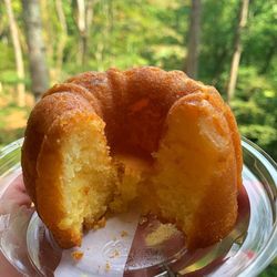 Rum Cake Lady Cuban Cafe Downtown Blue Ridge - Mini Rum Cake.