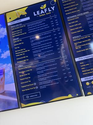 Menu photo 2 Leafly Boba Bar Birmingham, AL Menu photo 2 Leafly Boba Bar Birmingham, AL