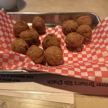 Cooter Brown's Rib Shack - hush puppies - Barbeque Near Me - Jacksonville, Alabama