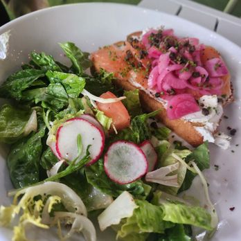 Birdy’s Behind the Bower - Cured Salmon Toast - Breakfast & Brunch Near Me - New Orleans, Louisiana Birdy’s Behind the Bower - Cured Salmon Toast - Breakfast & Brunch Near Me - New Orleans, Louisiana