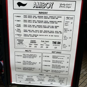 Amboy - Menu 7/1/2026 - Steakhouses Near Me - Los Angeles, California Amboy - Menu 7/1/2026 - Steakhouses Near Me - Los Angeles, California
