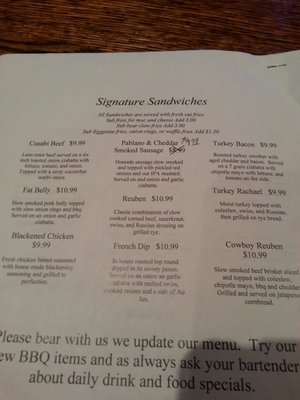 Menu photo 3 The Black Bear Inn Watervliet, NY Menu photo 3 The Black Bear Inn Watervliet, NY
