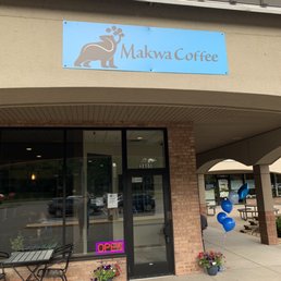 Exterior outside entrance of Makwa Coffee - Entrance - Roseville, Minnesota Exterior outside entrance of Makwa Coffee - Entrance - Roseville, Minnesota
