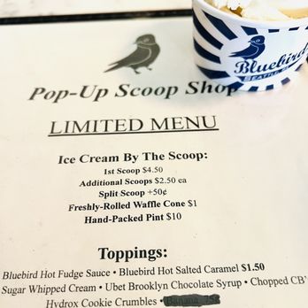 Bluebird Ice Cream - Meyer Lemon cookie - Ice Cream & Frozen Yogurt Near Me - Seattle, Washington