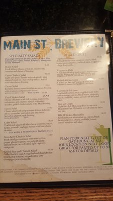 Menu photo 5 Main Street Brewery Pleasanton, CA Menu photo 5 Main Street Brewery Pleasanton, CA