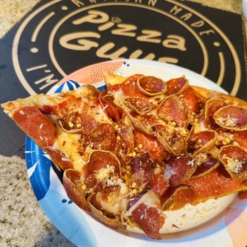 Pizza Guys - Cup & Crisp Pepperoni Duo Pizza - Italian Near Me - Fontana, California Pizza Guys - Cup & Crisp Pepperoni Duo Pizza - Italian Near Me - Fontana, California