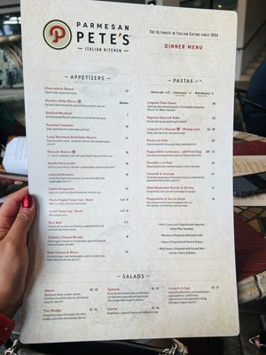 Menu photo 3 Parmesan Pete's Italian Kitchen Naples, FL Menu photo 3 Parmesan Pete's Italian Kitchen Naples, FL