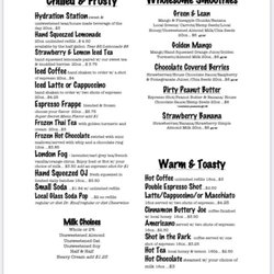The BeetRoute Catering - Beverages