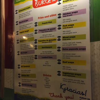 Venezuelan Burger - a menu for a mexican restaurant - Venezuelan Near Me - Orlando, Florida Venezuelan Burger - a menu for a mexican restaurant - Venezuelan Near Me - Orlando, Florida