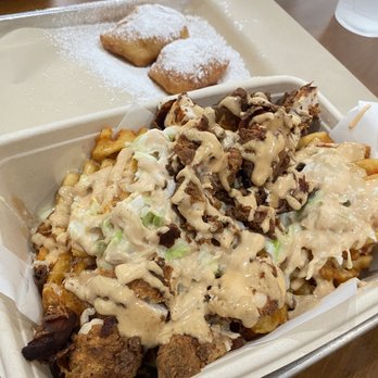 Beignet Spot - Bspot Loaded Fries - Coffee & Tea Near Me - Riverside, California Beignet Spot - Bspot Loaded Fries - Coffee & Tea Near Me - Riverside, California