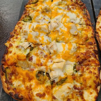 The Alchemist - BBQ Chicken Flatbread Pizza~ - Cocktail Bars Near Me - White Bear Lake, Minnesota