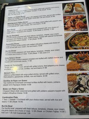 Menu photo 4 El Mariache Mexican Grill Schererville, IN