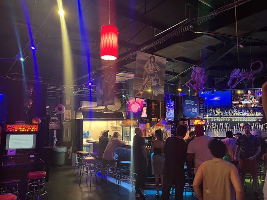 Player 1 Video Game Bar by null