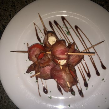 Jimm's Steakhouse & Pub - Bacon Wrapped Pappadew peppers - Steakhouses Near Me - Springfield, Missouri Jimm's Steakhouse & Pub - Bacon Wrapped Pappadew peppers - Steakhouses Near Me - Springfield, Missouri