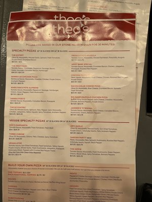 Theo's Neighborhood Pizza, Elmwood by null
