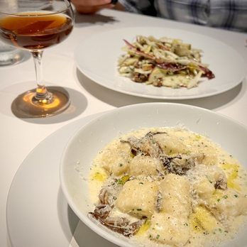 Hawks - POTATO GNOCCHI, HEN OF THE WOODS MUSHROOMS AND PARMESAN CREAM - New American Near Me - Granite Bay, California