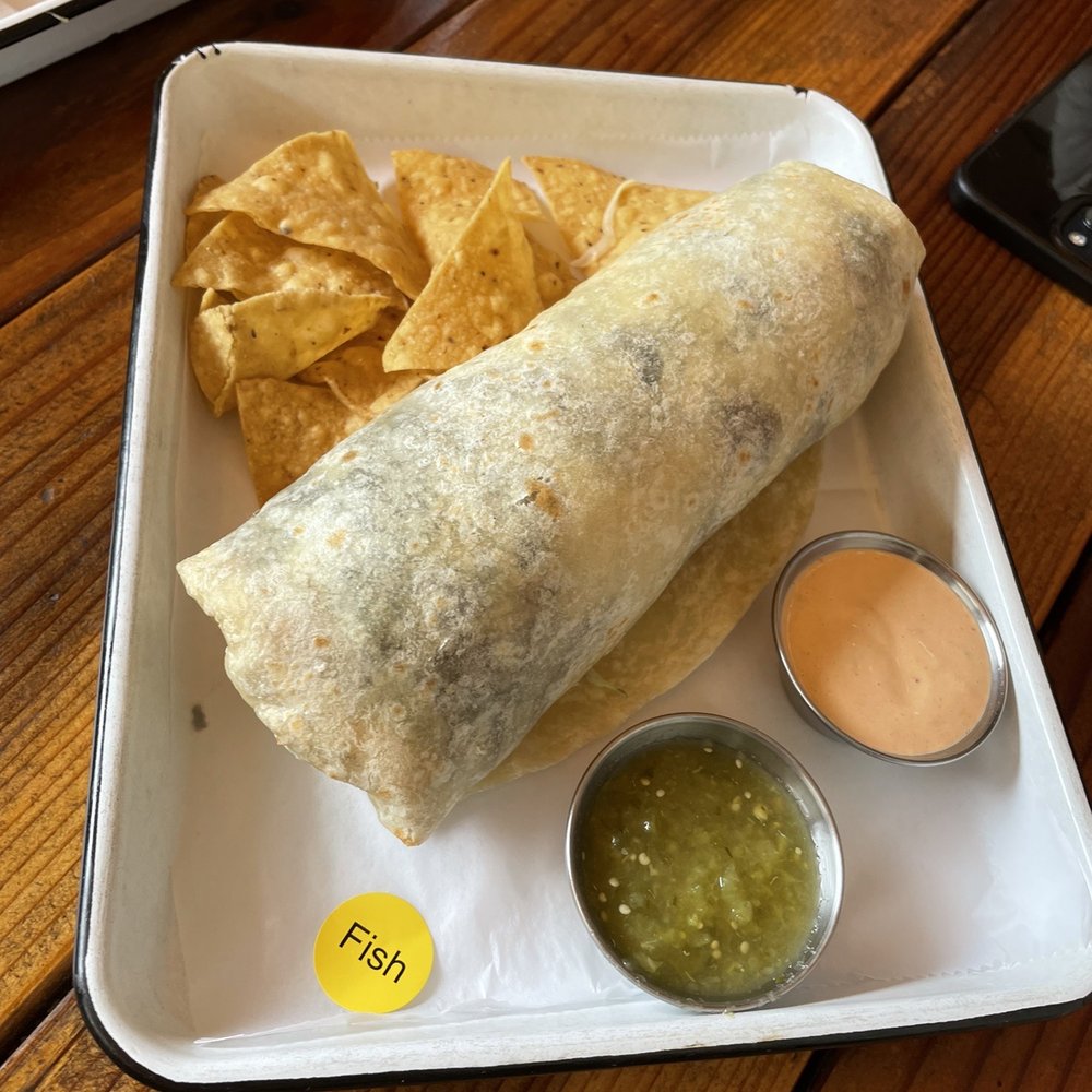 Fish 101 - Fish Burrito - Seafood Near Me - Encinitas, California