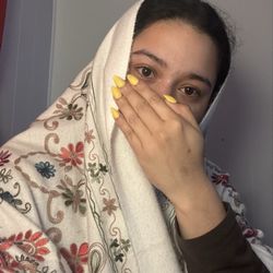 Islamic Institute of America - Scarf I had when I asked if I could cover with this since I did not own hijab