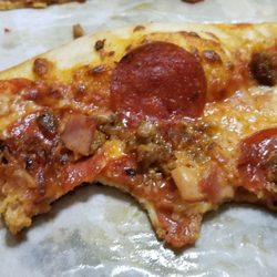Greasy swimming pool makes for soggy crust.