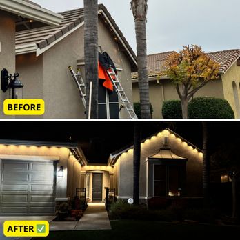 Starlight Home Services - Govee outdoor lights installation in Roseville, CA by professional handyman - Holiday Decorating Services Near Me Starlight Home Services - Govee outdoor lights installation in Roseville, CA by professional handyman - Holiday Decorating Services Near Me
