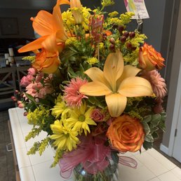 Bring in the happy bouquet! Bring in the happy bouquet!