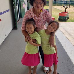 Christ the King School - Auntie Lilia is so sweet as ever