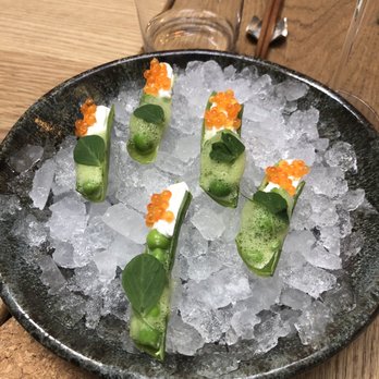Nisei - Razorclam Suimono Charred Baby Leek Fennel Frond - Japanese Near Me - San Francisco, California Nisei - Razorclam Suimono Charred Baby Leek Fennel Frond - Japanese Near Me - San Francisco, California