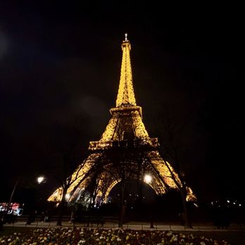 La Tour Eiffel - At night - Landmarks & Historical Buildings Near Me - Paris, 75