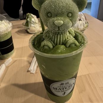 Premium Matcha Cafe Maiko - Matcha bear - Desserts Near Me - Portland, Oregon