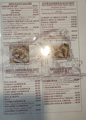 Menu photo 4 Railway Station Diner Rochester, NY Menu photo 4 Railway Station Diner Rochester, NY