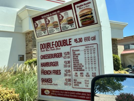 Menu photo 4 In-N-Out Burger Frisco, TX