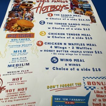 World Famous Hotboys - Menu - Chicken Shop Near Me - Carmel, Indiana World Famous Hotboys - Menu - Chicken Shop Near Me - Carmel, Indiana