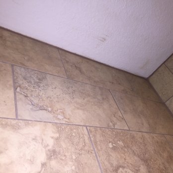 Ditco Ceramica - Messy thick caulk that does not match grout - Building Supplies Near Me - Spring, Texas