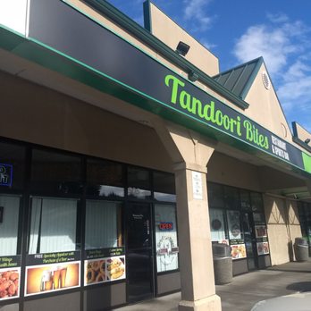 Tandoori Bites - Restaurant storefront by Chevron gas station - Indian Near Me - Bellingham, Washington