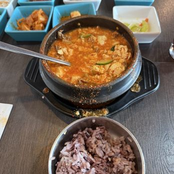 Vivid Bibim - Beef Tofu soup - Korean Near Me - San Leandro, California Vivid Bibim - Beef Tofu soup - Korean Near Me - San Leandro, California