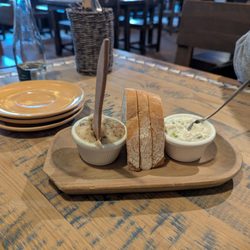 Karczma u Chochoła - Great start to a great meal. Pork spread and cheese spread with bread