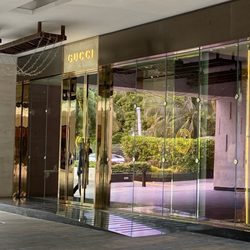 Gucci - Outside of Gucci, located at the far end of Fashion Harbour.